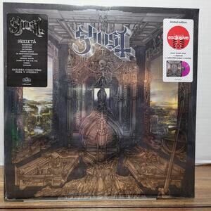 VINYL Ghost: Skeletá Neon Violet Purple Vinyl & Slipmat NEW / SEALED